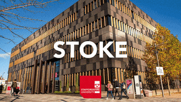 Stoke London GIF by Staffordshire University