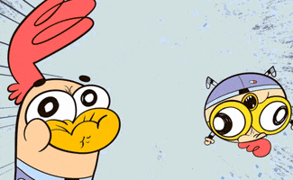 angry fight GIF by Space Chickens In Space