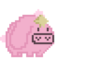 Angry Pink Sticker