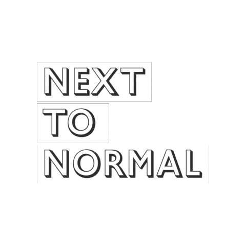 Next To Normal Sticker by Brooklyn Productions