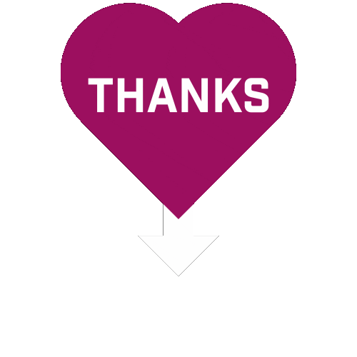 Heart Pink Sticker by Three Pod Studio with Reka Csulak