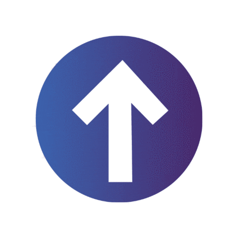 Arrow Tap Sticker by medienMITTWEIDA