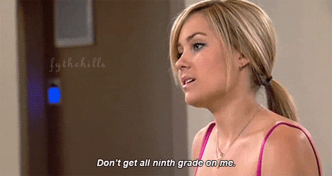 the hills drama GIF