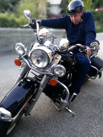 dad motorbike GIF
