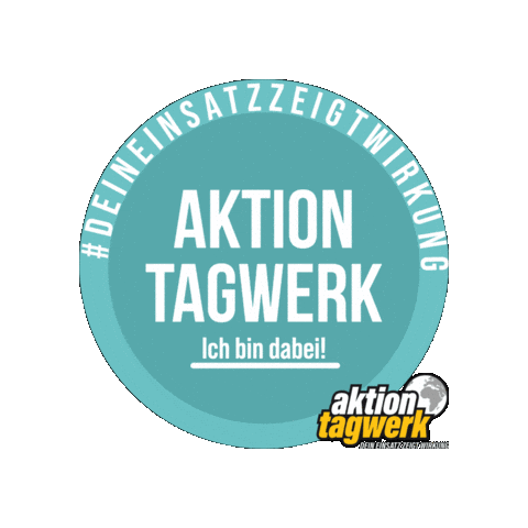 Aktion Tagwerk Sticker