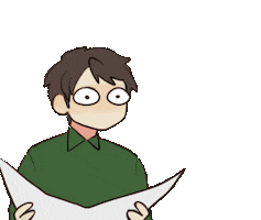 Shocked Sticker