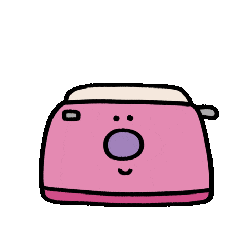 Illustration Breakfast Sticker