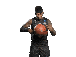 Basketball Eat Sticker by U-BT Cluj Napoca