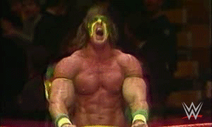 Excited The Ultimate Warrior GIF by WWE - Find & Share on GIPHY