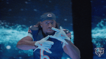 Spiderman Gordon GIF by Chicago Bears