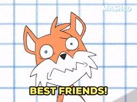 Best Friends Love GIF by typix - Find & Share on GIPHY