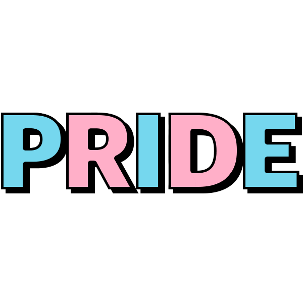 Gay Pride Sticker by Glue Store