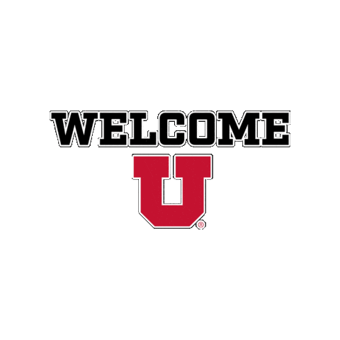 University Of Utah Uofu Sticker by UGivingDay