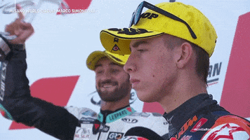 Happy Pedro Acosta GIF by MotoGP