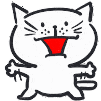 Cat ねこ Sticker