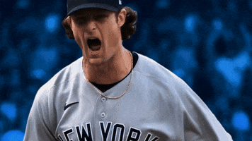 Yelling Gerrit Cole GIF by YES Network