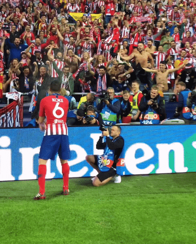 jorge resurrecion celebration GIF by Atlético de Madrid
