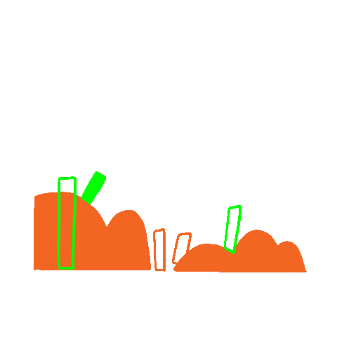 Champs Fleurs Sticker