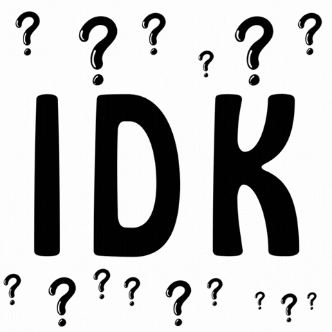 Question Idk GIF by Jennifer Greenhill
