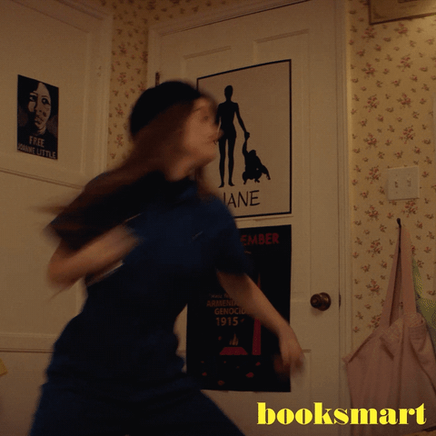 high school kick GIF by Booksmart