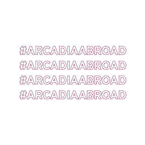 College Learn Everywhere Sticker by Arcadia Abroad