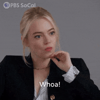 Are You Serious Emma Stone GIF by PBS SoCal