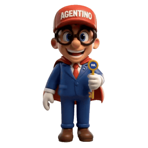 Agentino Sticker by Casaspetti.it