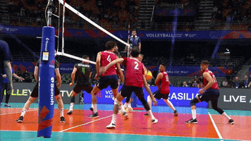 Cant Touch This Oh No GIF by Volleyball World