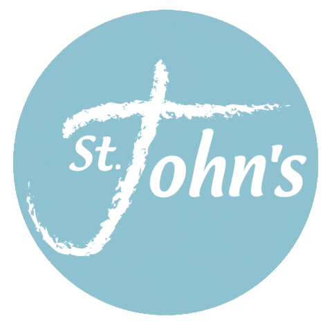 St. John's Orange Sticker