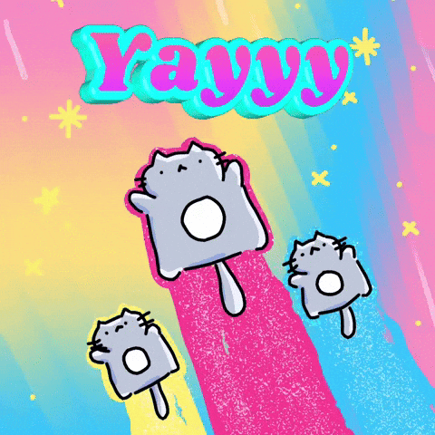 Happy Cat GIF