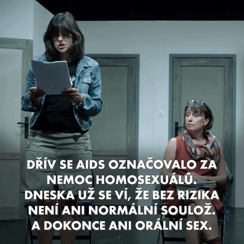 aids dejvickedivadlo GIF by Česká televize