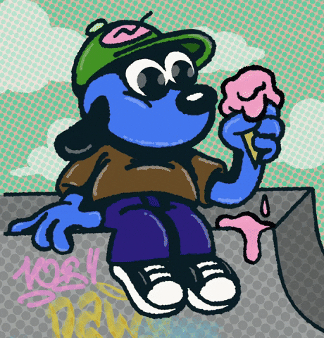 Happy Dog GIF by YAICECREAM