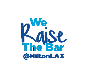 Los Angeles Bar Sticker by Hilton Los Angeles Airport