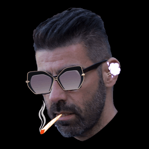 Smoke GIF by Stefan Fashion
