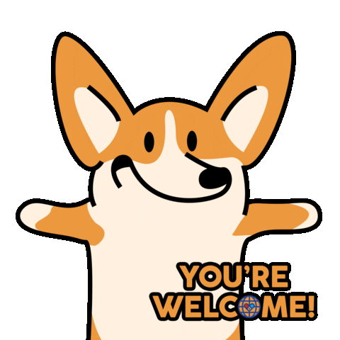 Happy Dog Sticker by RNI Distribution