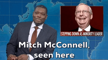 Mitch Mcconnell Snl GIF by Saturday Night Live
