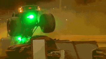 Monster Jam Wheelie GIF by Overdrive Reality