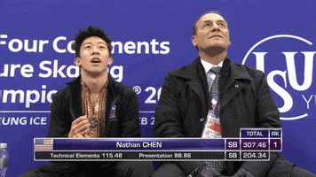 Excited Nathan Chen GIF by U.S. Figure Skating