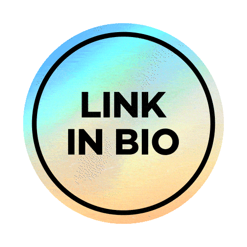 Circle Link In Bio Sticker by Format D