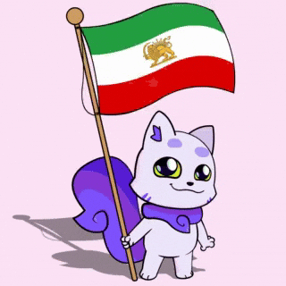 Flag Iran GIF by Lucky Kat Studios