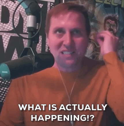What Happened Wow GIF by The Woody Show