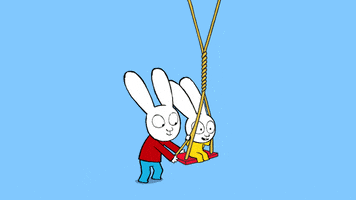Play Time Spinning GIF by Simon Super Rabbit