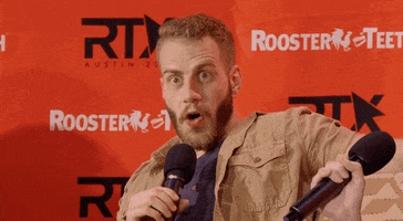 shocked blaine gibson GIF by Rooster Teeth