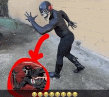 Black Flash Speed GIF