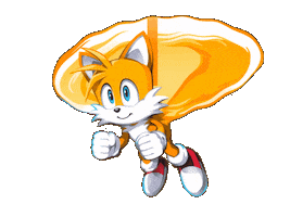 Sega Tails Sticker by Sonic the Hedgehog