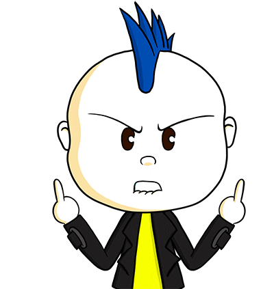 Punks'n'Banters Sticker