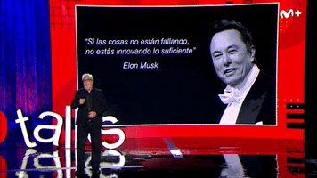 Elon Musk Frase GIF by Movistar Plus+