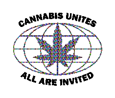 Weed Glitter Sticker by mrnicelondon