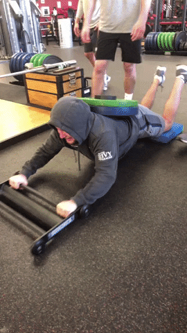 Strength Abs GIF by Brown University Wrestling