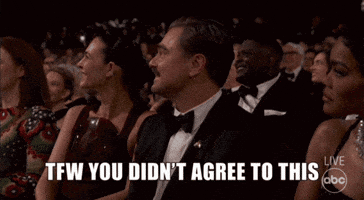Leonardo Dicaprio Oscars GIF